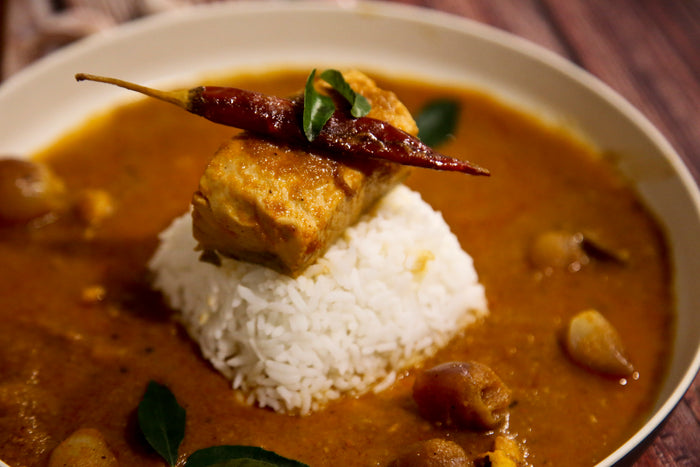 Tangy and Spicy Madras Fish Curry