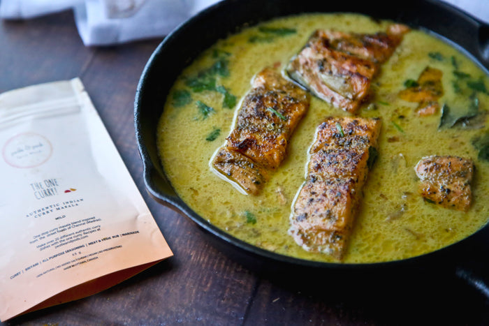 Coconut Salmon Stew (Fish Molee)