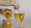 Golden turmeric tea