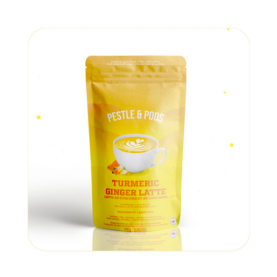 Turmeric Ginger - Superfood Latte Blend - Golden Turmeric Milk