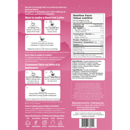 FIT BEET - Beetroot Wellness Latte Blend