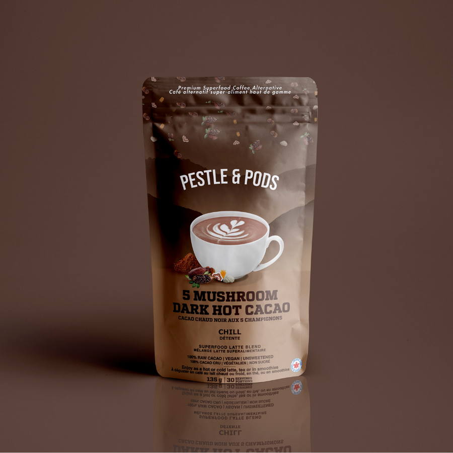 5 Mushroom Dark Hot Cacao