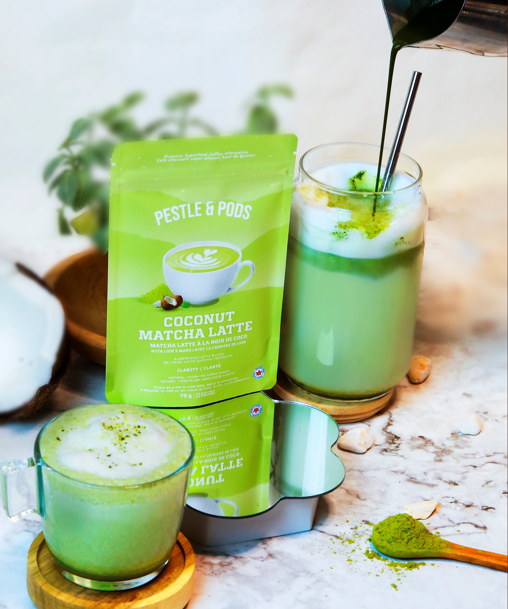 Coconut Matcha - Superfood Latte Blend
