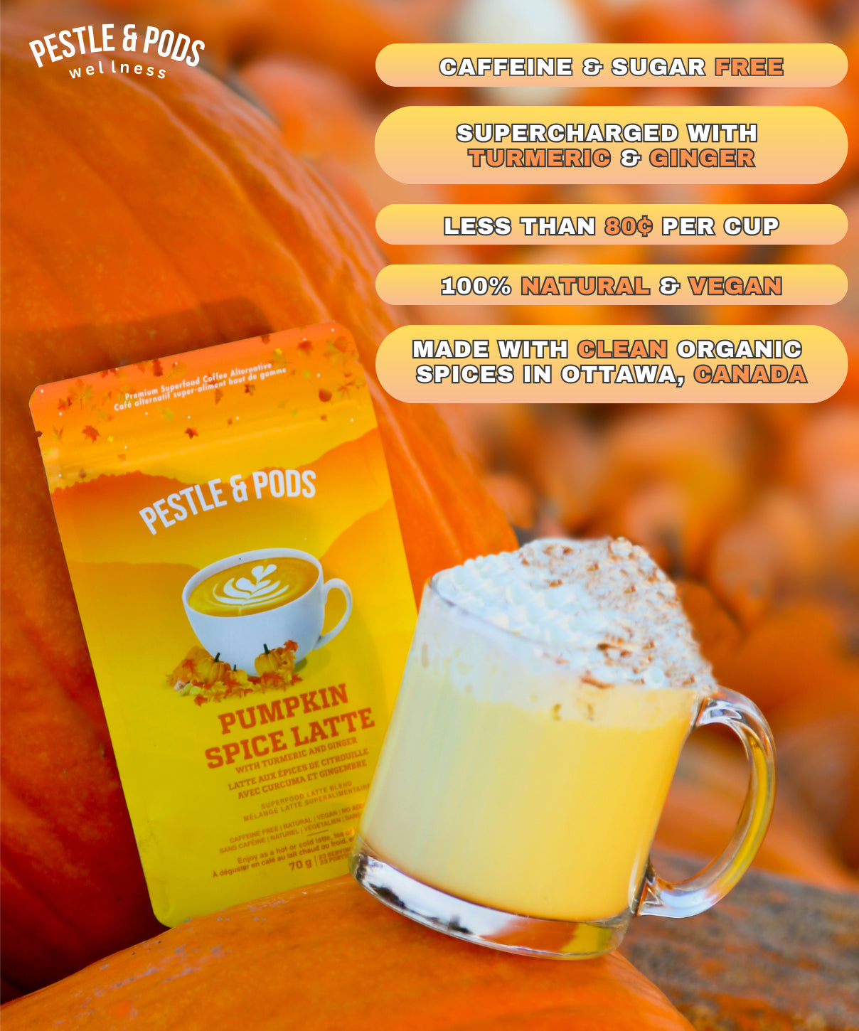 PUMPKIN SPICE - Superfood Latte Blend
